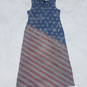 Style & co. American Flag Dress. Sleeveless